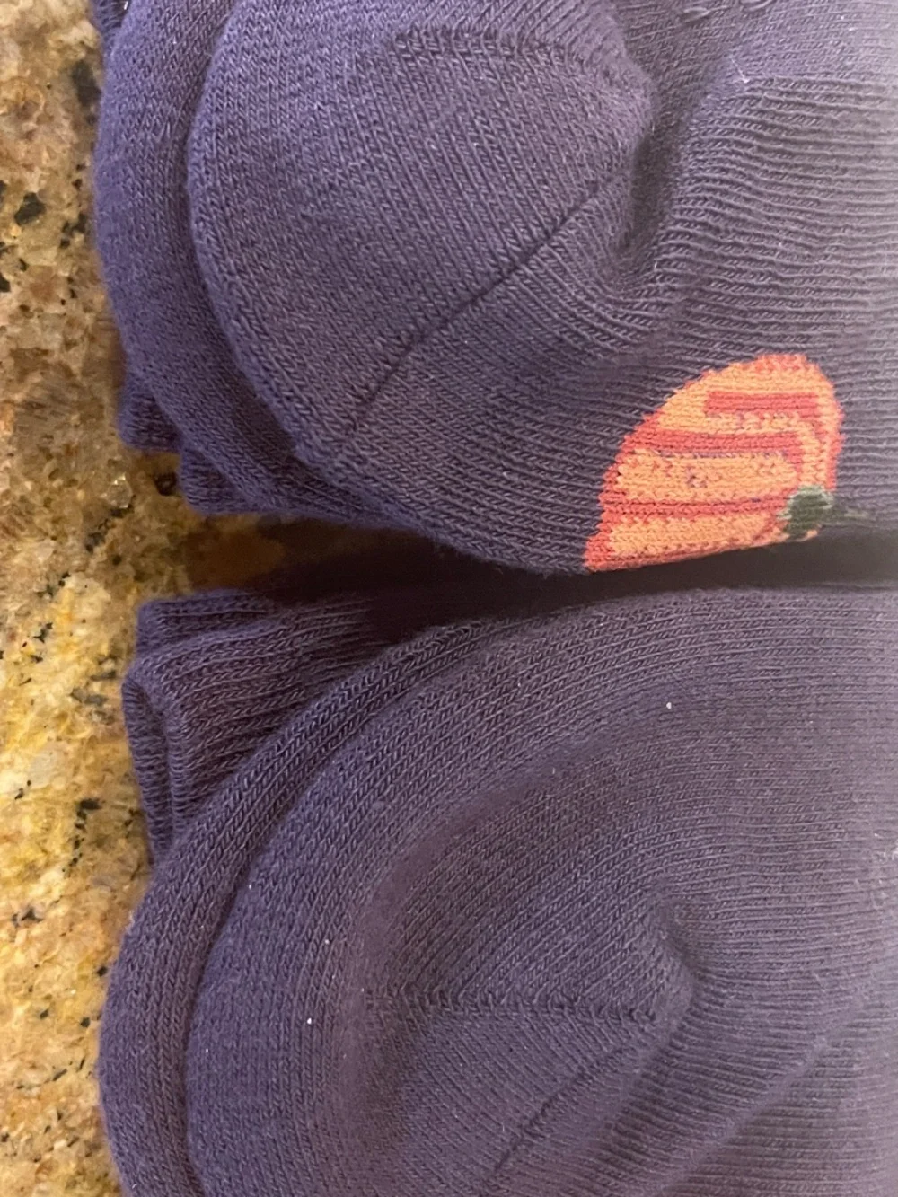 NEW! Pact Pumkins  Premium Crew Socks Two Pair NWT!